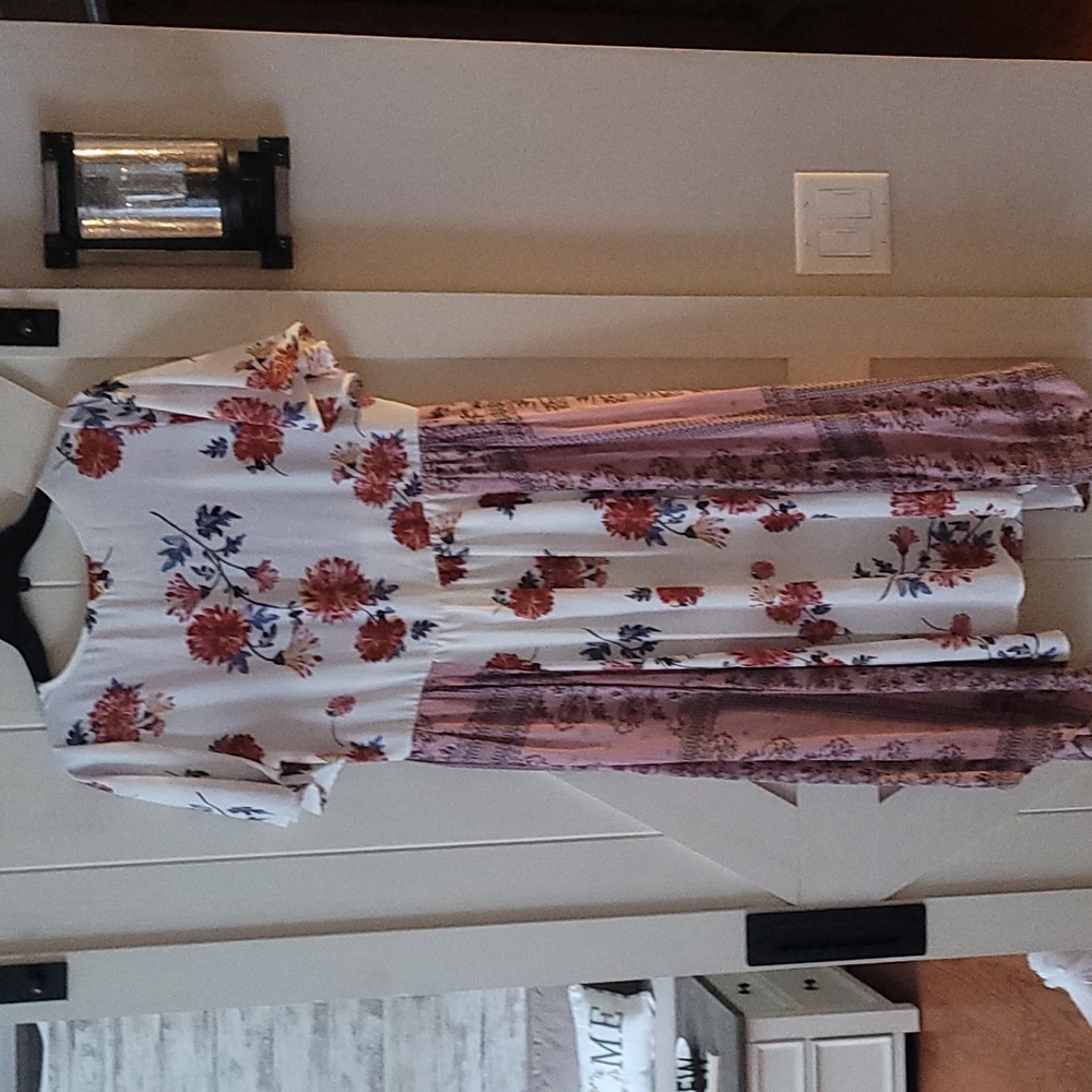 Flamingo floral Dress Olive Ave - Picture 5 of 6